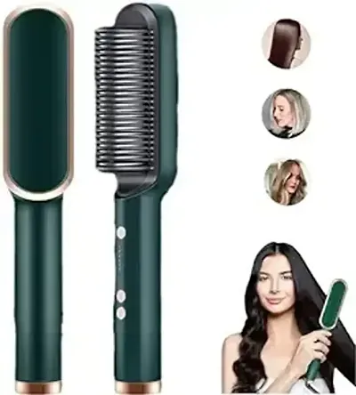 Hair Straightener Comb Hair Styler, Straightener Machine Brush