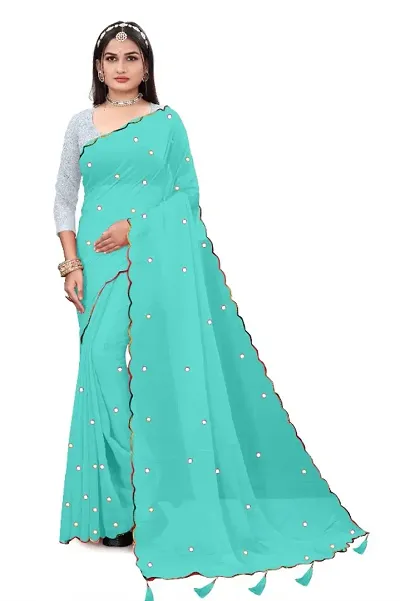 Classic Georgette Saree with Blouse piece for women