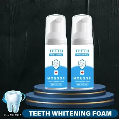 Teeth Whitening Liquid To Removes Bad Breath Fights Germs For Men  Women Teeth Whitening liquid  (60 ml) Pack of 2-thumb0