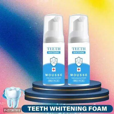 Teeth Whitening Liquid To Removes Bad Breath Fights Germs For Men  Women Teeth Whitening liquid  (60 ml) Pack of 2-thumb0