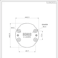 Bonus ML Round Chest Lid Lock Pack of 1-thumb3