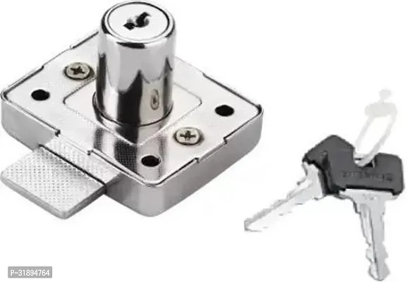 Bonus Multipurpose Lever Tumbler Lock Square 30MM Pack of 2 Chest Lid Lock Pack of 2-thumb2