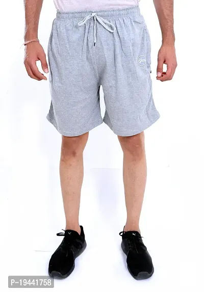 Classic Cotton Solid Shorts for Men
