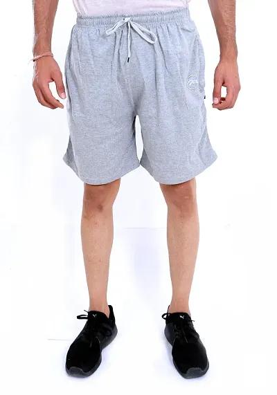 Classic Solid Shorts for Men