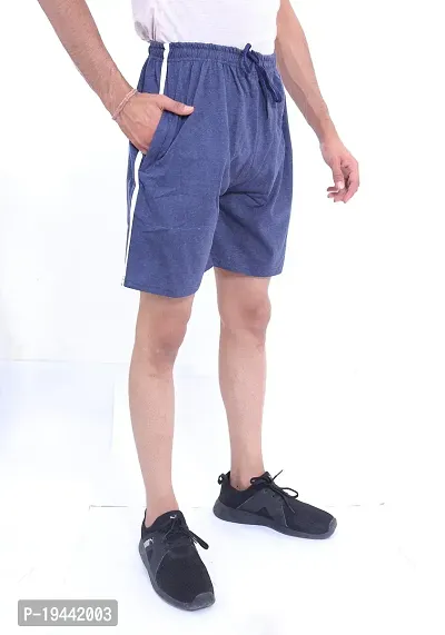 Classic Cotton Solid Shorts for Men-thumb4