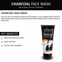 oxyglow Charcoal Face Wash, 100g (Pack of 2)-thumb1