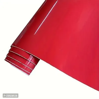 Vinyl Film Car Interior Wrap Stickers Car Wrap Vinyl Roll (24 X 85 Inch, Red Glossy Wrap)-thumb0