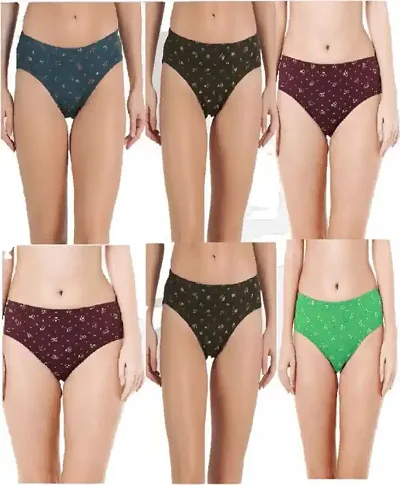 Women's Innerwear Panties Underwear (Pack of 5)