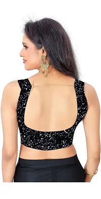 Beautiful  Art Silk  Embellished Saree with Blouse Piece For Women-thumb4