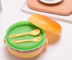 Stylish Plastic Solid Lunch Box-thumb1