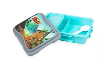 Stylish Plastic Chota Bheem Printed Air Tight Lunch Box-thumb1