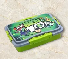 Stylish Plastic Ben 10 Printed Theme Lunch Box-thumb2