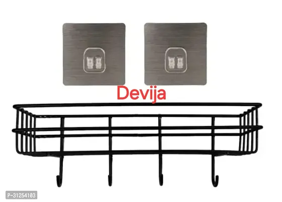 Multi Use Wall Mounted Self-Adhesive Corner Shelf