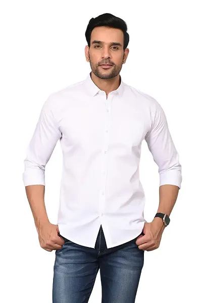 Trendy Cotton Long Sleeve Formal Shirt 