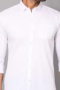 Stylish Cotton Solid Formal Shirt for Men-thumb3