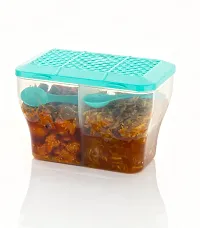 Metrolife 2 in 1 Transparent Masala Box || Multipurpose Kitchen Storage Food Container-Pack of 2-thumb3