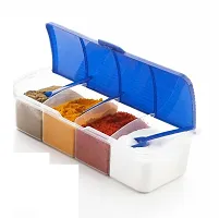 Metrolife Curved Shape Designer Utility Multipurpose Box With Spoons-thumb3