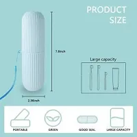 Metrolife Anti Bacterial Home Use/ Travel Toothbrush C Tooth Brush Cap, Caps, Cover, Covers, Case Holder, Cases, Plastic Toothbrush Holder-thumb3