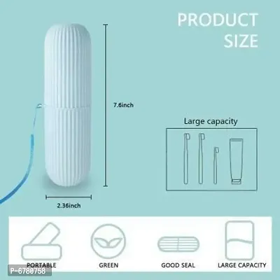 Metrolife Anti Bacterial Home Use/ Travel Toothbrush C Tooth Brush Cap, Caps, Cover, Covers, Case Holder, Cases, Plastic Toothbrush Holder-thumb4