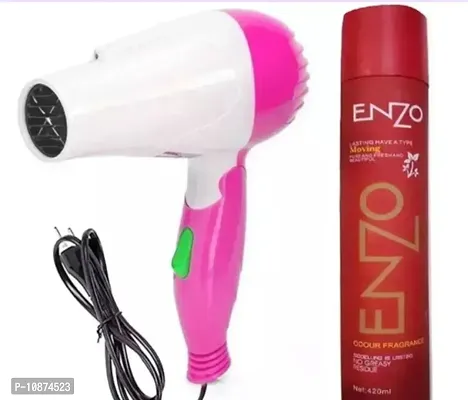 ENZO HAIR SPRAY WITH  HAIR DRAYER  COMBO PACK