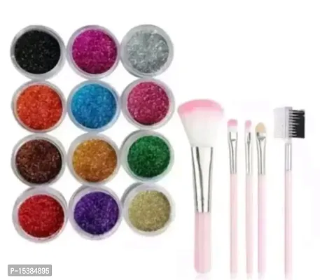 EYEGLITTER WITH 5PCS MAKEUP BRUSHES