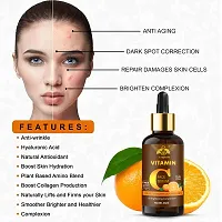 Nandurba Skin Illuminate Vitamin C Face Serum Ideal for Brightening  Whitening 45ml Pack Of 4-thumb2