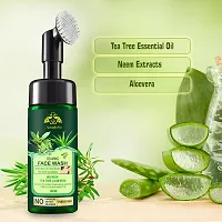 Nandurba Foaming Face Wash Bioneem, Tear Tree and Aloe vera Neem for Pimples, Dry  Oily Skin-thumb3