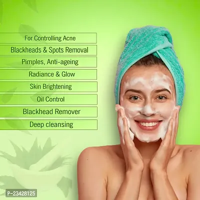 Nandurba Foaming Face Wash Bioneem, Tear Tree and Aloe vera Neem for Pimples, Dry  Oily Skin-thumb3