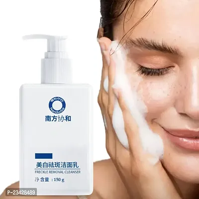 Whitening Facial Cleanser - Plant Compound Cleansing Facial Cleanser, Whitening Moisturising for All Skin Types Face Wash 150ML-thumb3