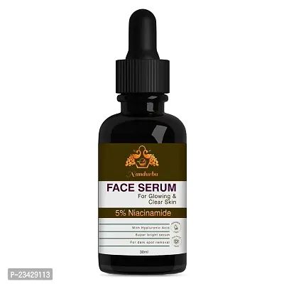 Nandurba 5% Niacinamide Face Serim With Hylauronic Acid For Glowing Skin | Dark Spots Remove | Super Bright Serum | Clear Skin 30ML-thumb0