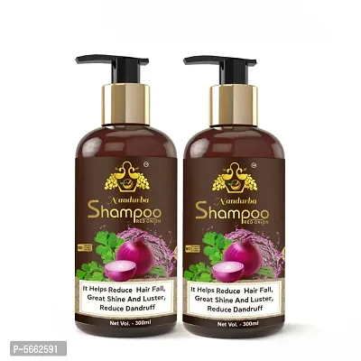 Combo of 2 onion hair shampoo(Pack of 2)(300ml+300ml)