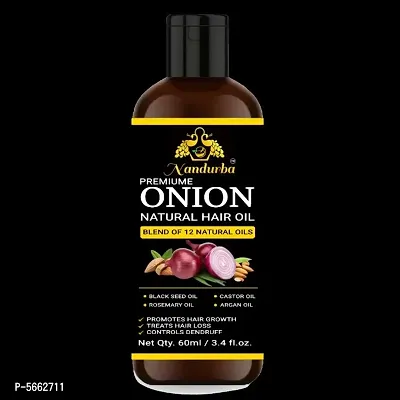 Nandurba Onion hair oil(Pack of 1)(60ml)-thumb0
