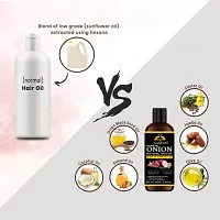 Combo of 2 onion hair oil(Pack of 2)(60ml+60ml)-thumb2