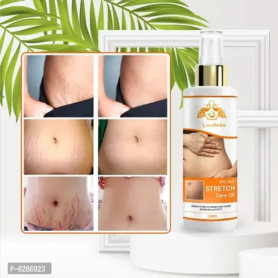 Stretch Marks Oil | Stretch Care Oil | stretch marks cream after delivery | 100ML Pack Of 1-thumb0