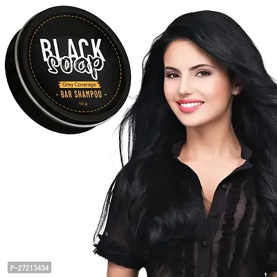 Black Hair Nourishing Solid Shampoo Soap Bar