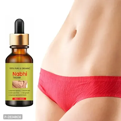 Nabhi Tailam -100% Pure,Organic  Herbal Massage Oil (30 ml)-thumb0