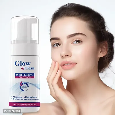 Glow  Clean Whitening Face Wash for Women  Men | Deep Cleansing Skin Brightening Face Wash for for all skin types