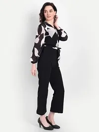 Classic Georgette Printed Jumpsuit for Women-thumb1