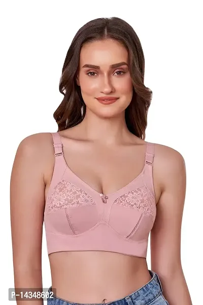Buy MAROON 922 Women Cotton Brushed Lycra Full Coverage No Bounce,  Non-Wired, Non-Padded Front Open Magic Bra with Back Support Online In  India At Discounted Prices