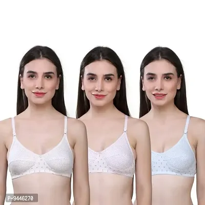 Buy SKDREAMS Women Multicolor Solid Cotton Pack of 6 Bras