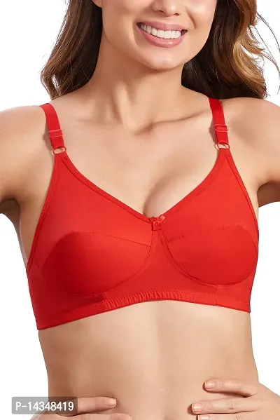 Buy MAROON 430 Classic Textile Cotton Moisture Control Full Support Non- Wired, Non-Padded Everyday Bra Online In India At Discounted Prices