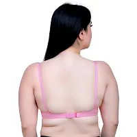 MAROON 2009 Cotton Blend Seamless Heavily Padded Medium Coverage Non-Wired Women T-Shirt Bra-thumb3
