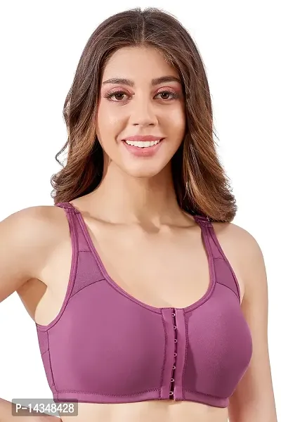 Groversons Paris Beauty by Groversons Paris Beauty Classic non padded non  wired high coverage T-shirt bra (Maroon) Women T-Shirt Non Padded Bra