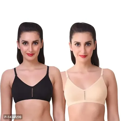 Buy SKDREAMS Women Multicolor Solid Lace Pack of 6 Bras Online at