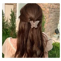 KAVI ANU FASHION6 PCS Hair Claw Sweet Fairy Butterfly Hairpin Large Size Hair Clip Styling Tools Barrettes For Women Hair Accessories-thumb4