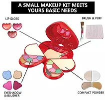 Professional Makeup Palette Kit Eyeshadow Face Powder Lip Gloss-thumb1