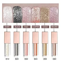 Long Lasting Liquid Glitter Eyeshadow Set, 6-thumb4