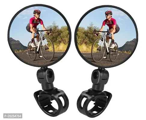 New Bicycle Motorcycle Rear View Mirror 360 Degree Rotatable- Set of 2-thumb4