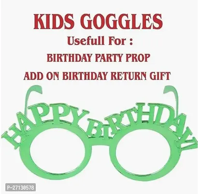 goggles Happy Birthday Letter Style Funny birthday party Sunglasses Goggles pink-thumb4