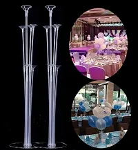 Party Port 2 Packs Balloon Stand Balloon Holder With 14 Sticks,14 Balloon Cups 6 Vaccum Holders  2 Balloon Base For Birthday Wedding Party Anniversary Decorations Balloons ar not inqluded-thumb3